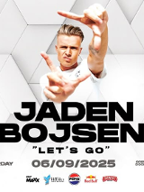 Baner promujący wydarzenie. Nazwa wydarzenia, data i zdjęcie Artysty.