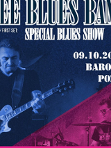 Baner promujący wydarzenie. Nazwa wydarzenia, data i zdjęcie Artystów.