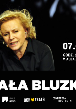 Baner promujący wydarzenie. Nazwa wydarzenia, data i zdjęcie Artystki.