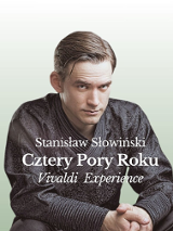 Baner promujący wydarzenie. Nazwa wydarzenia i zdjęcie artysty.