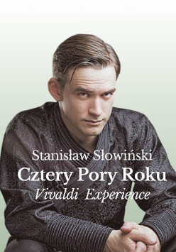 Baner promujący wydarzenie. Nazwa wydarzenia i zdjęcie artysty.