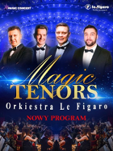 Baner promujący wydarzenie. Nazwa wydarzenia i zdjęcie artystów.