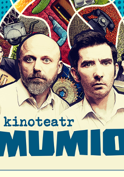 Baner promujący wydarzenie. Nazwa wydarzenia i zdjęcie artystów.