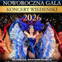 Baner promujący wydarzenie. Nazwa wydarzenia i zdjęcie artystów.