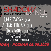 Baner promujący wydarzenie. Nazwa wydarzenia i data.