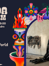 Baner promujący wydarzenie. Nazwa wydarzenia i data.