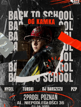 Baner promujący wydarzenie. Nazwa wydarzenia i zdjęcie artysty.