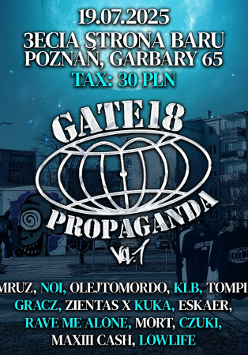 Baner promujący wydarzenie. Nazwa wydarzenia i data.