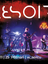 Baner promujący wydarzenie. Nazwa wydarzenia, data i zdjęcie Artystów.