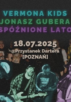Baner promujący wydarzenie. Nazwa wydarzenia i data.