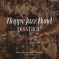 Baner promujący wydarzenie. Nazwa wydarzenia, data i zdjęcie Artystów.