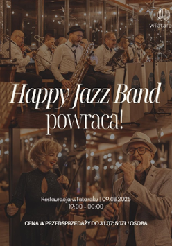 Baner promujący wydarzenie. Nazwa wydarzenia, data i zdjęcie Artystów.