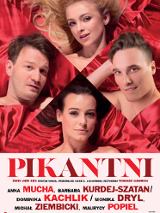 Baner promujący wydarzenie. Nazwa wydarzenia i zdjęcie artystów.