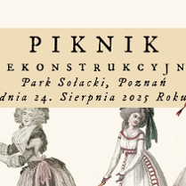 Baner promujący wydarzenie. Nazwa wydarzenia i data.