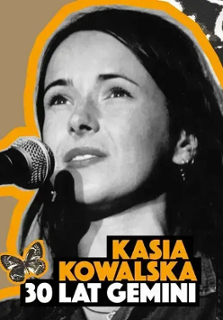 Baner promujący wydarzenie. Nazwa wydarzenia i zdjęcie artystki.