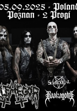 Baner promujący wydarzenie. Nazwa wydarzenia, data i zdjęcie Artystów.