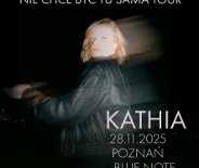 Baner promujący wydarzenie. Nazwa wydarzenia, data i zdjęcie Artystki.