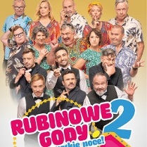 Baner promujący wydarzenie. Nazwa wydarzenia i zdjęcie artystów.