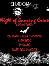 Baner promujący wydarzenie. Nazwa wydarzenia i data.