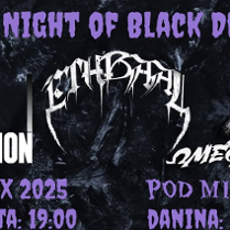 Baner promujący wydarzenie. Nazwa wydarzenia i data.