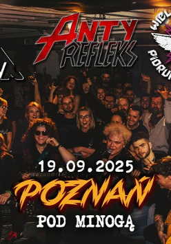 Baner promujący wydarzenie. Nazwa wydarzenia i data.