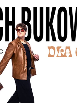 Baner promujący wydarzenie. Nazwa wydarzenia i zdjęcie artysty.