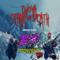 Baner promujący wydarzenie. Nazwa wydarzenia i data.