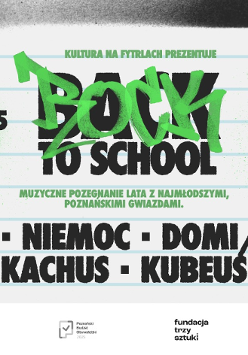 Baner promujący wydarzenie. Nazwa wydarzenia i data.