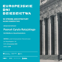 Baner promujący wydarzenie. Nazwa wydarzenia i data.