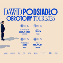 Baner promujący wydarzenie. Nazwa wydarzenia, data i zdjęcie Artysty.