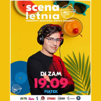 Baner promujący wydarzenie. Nazwa wydarzenia, data i zdjęcie Artysty.