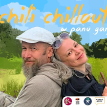 Baner promujący wydarzenie. Nazwa wydarzenia i zdjęcie artystów.