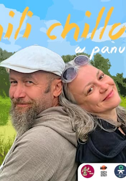 Baner promujący wydarzenie. Nazwa wydarzenia i zdjęcie artystów.