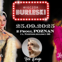 Baner promujący wydarzenie. Nazwa wydarzenia, data i zdjęcie Artystek.