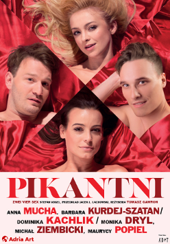 Baner promujący wydarzenie. Nazwa wydarzenia i zdjęcie artystów.