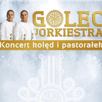 Baner promujący wydarzenie. Nazwa wydarzenia i zdjęcie artystów.