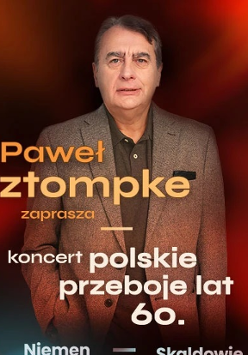 Baner promujący wydarzenie. Nazwa wydarzenia i zdjęcie Artysty.