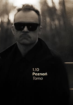 Baner promujący wydarzenie. Nazwa wydarzenia, data i zdjęcie Artysty.