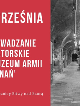 Baner promujący wydarzenie. Nazwa wydarzenia i data.
