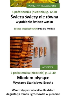 Baner promujący wydarzenie. Nazwa wydarzenia i data.