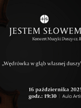 Baner promujący wydarzenie. Nazwa wydarzenia i data.