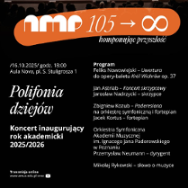 Baner promujący wydarzenie. Nazwa wydarzenia i data.