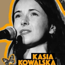 Baner promujący wydarzenie. Nazwa wydarzenia i zdjęcie artystki.