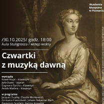 Baner promujący wydarzenie. Nazwa wydarzenia i data.