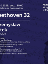 Baner promujący wydarzenie. Nazwa wydarzenia, data i zdjęcie Artysty.