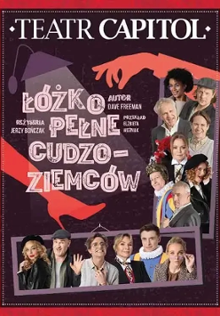 Baner promujący wydarzenie. Nazwa wydarzenia i zdjęcie artystów.