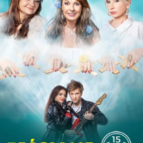 Baner promujący wydarzenie. Nazwa wydarzenia i zdjęcie artystów.