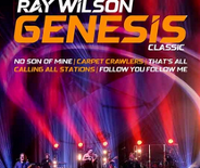 Baner z nazwą wydarzenia, zdjęcia osób artystycznych w sytuacjach scenicznych.