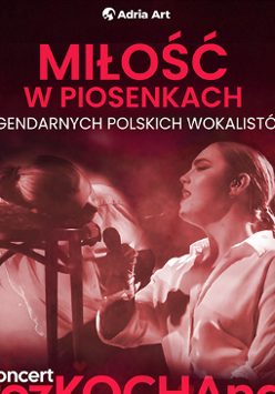 Baner z nazwą wydarzenia i datą. Zdjęcie osób artystycznych.