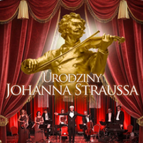 Baner z nazwą wydarzenia. Zdjęcie osób artystycznych.